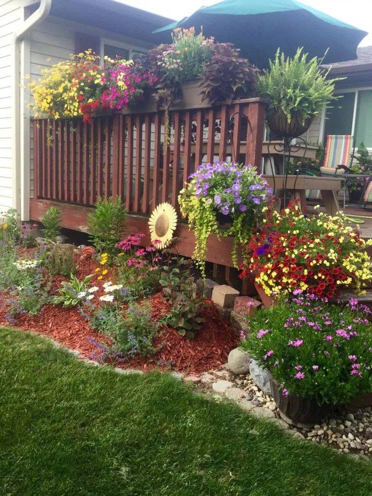 Small Deck Flower Garden Ideas To Try This Year Sharonsable