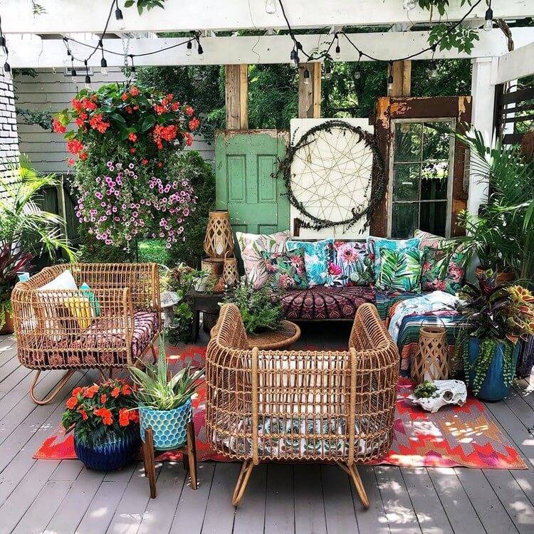 21 Boho Style Garden Ideas You Should Look SharonSable