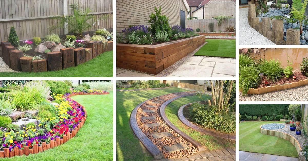 Timber Garden Edging Ideas You Should Check Sharonsable