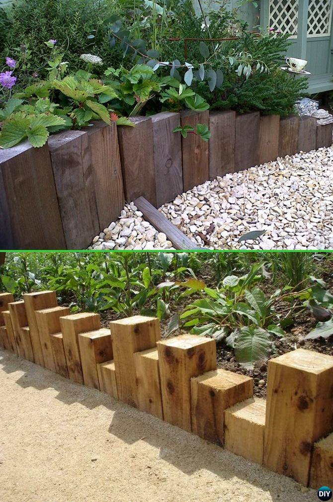 20 Creative Garden Bed Edging Ideas You Cannot Miss SharonSable