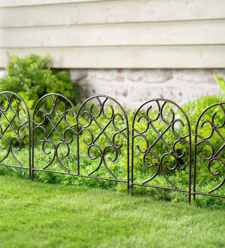 Metal Fence Garden Border Ideas You Must Look Sharonsable