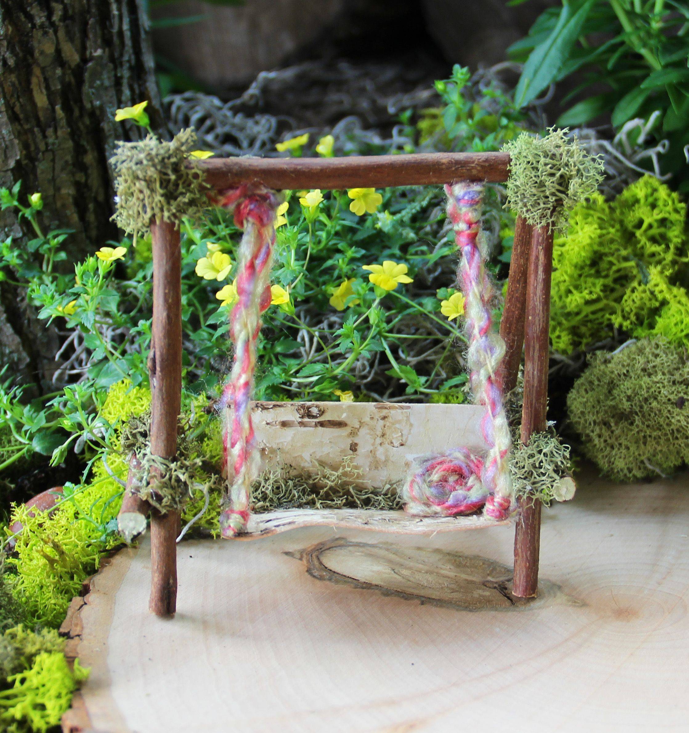 19 Fairy Garden Bench Ideas You Gonna Love SharonSable