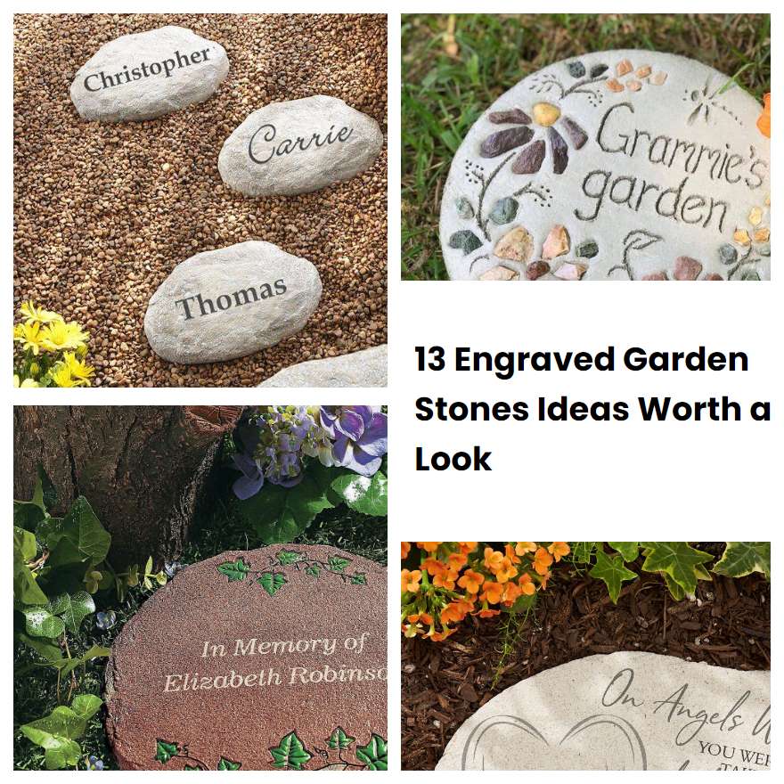 Engraved Garden Stones Ideas Worth A Look Sharonsable