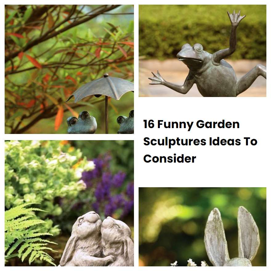 16 Funny Garden Sculptures Ideas To Consider SharonSable