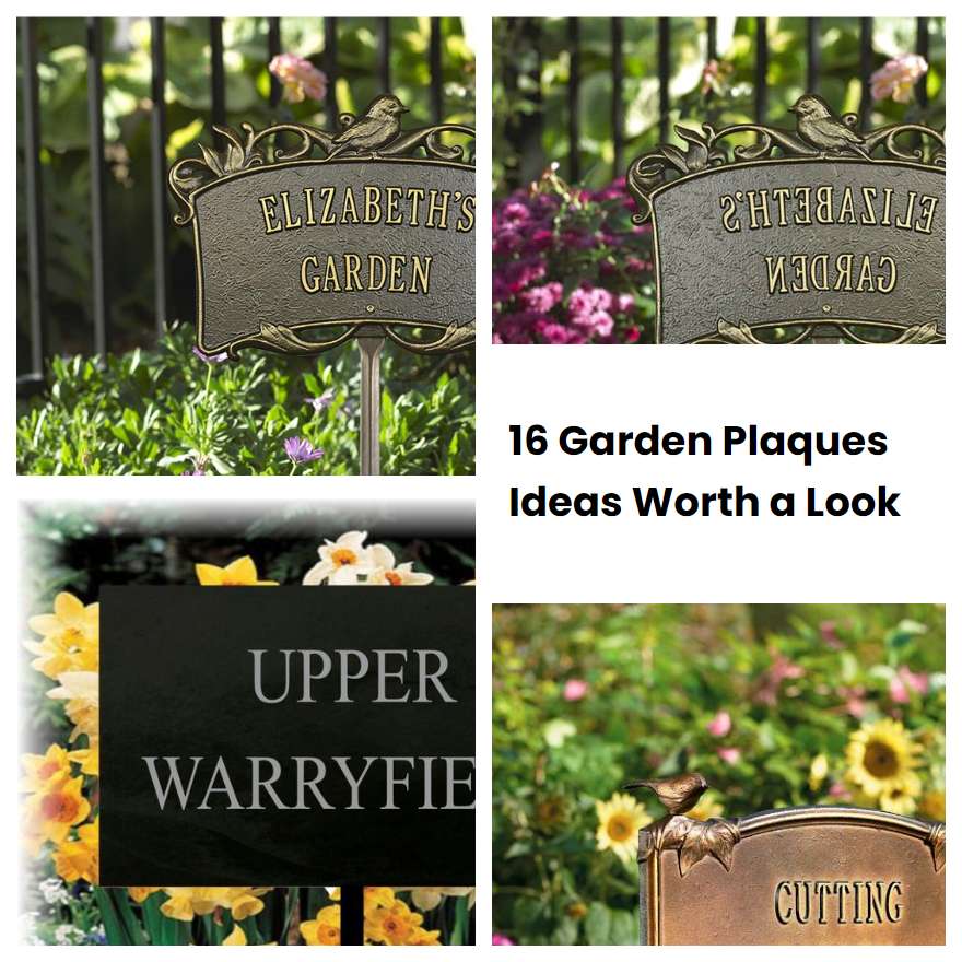 Garden Plaques Ideas Worth A Look Sharonsable