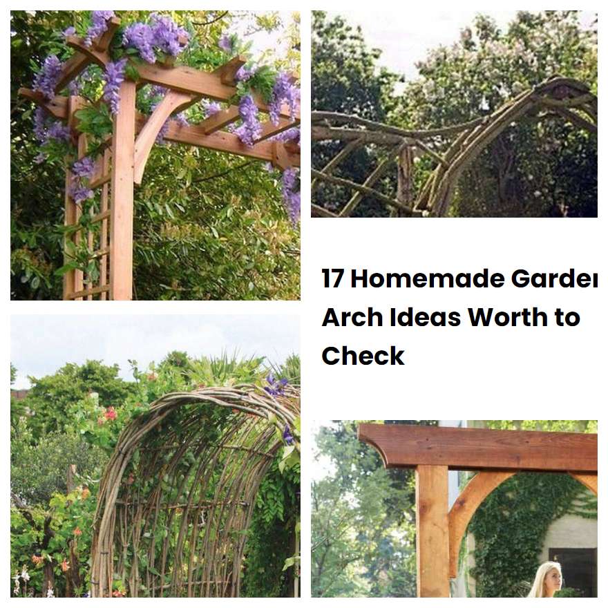 Homemade Garden Arch Ideas Worth To Check Sharonsable