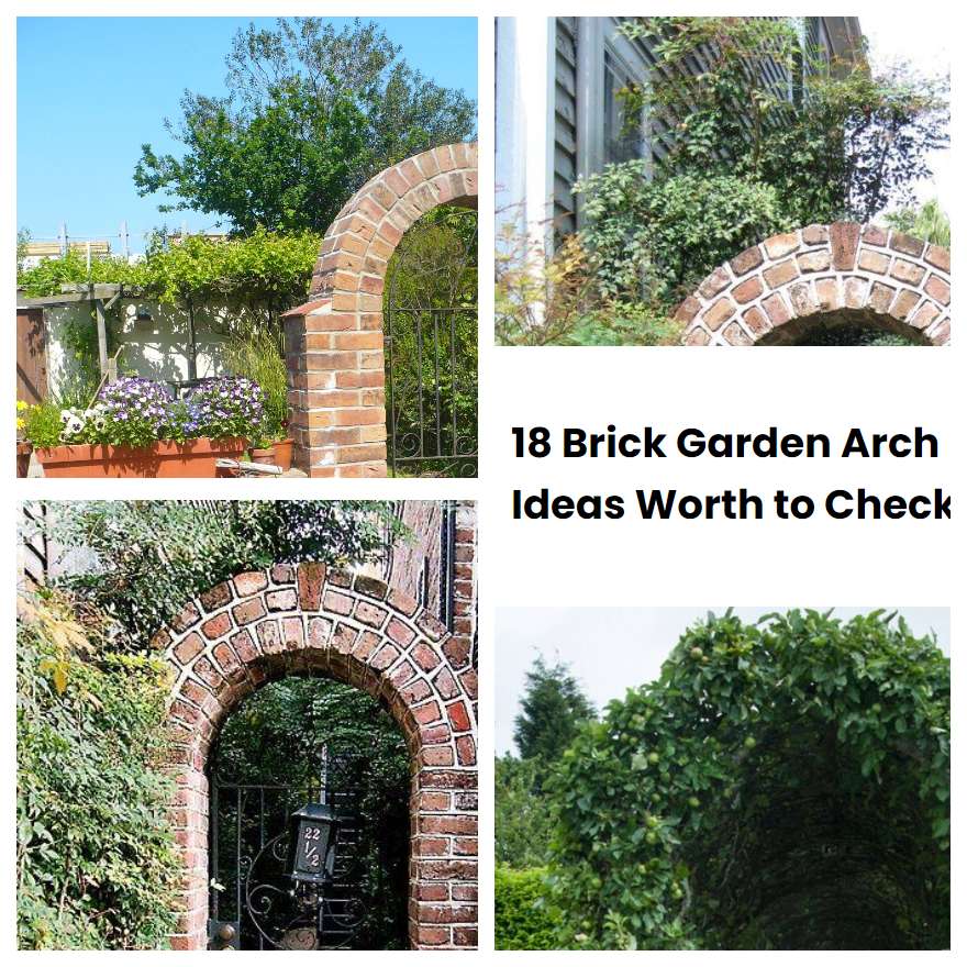 Brick Garden Arch Ideas Worth To Check Sharonsable