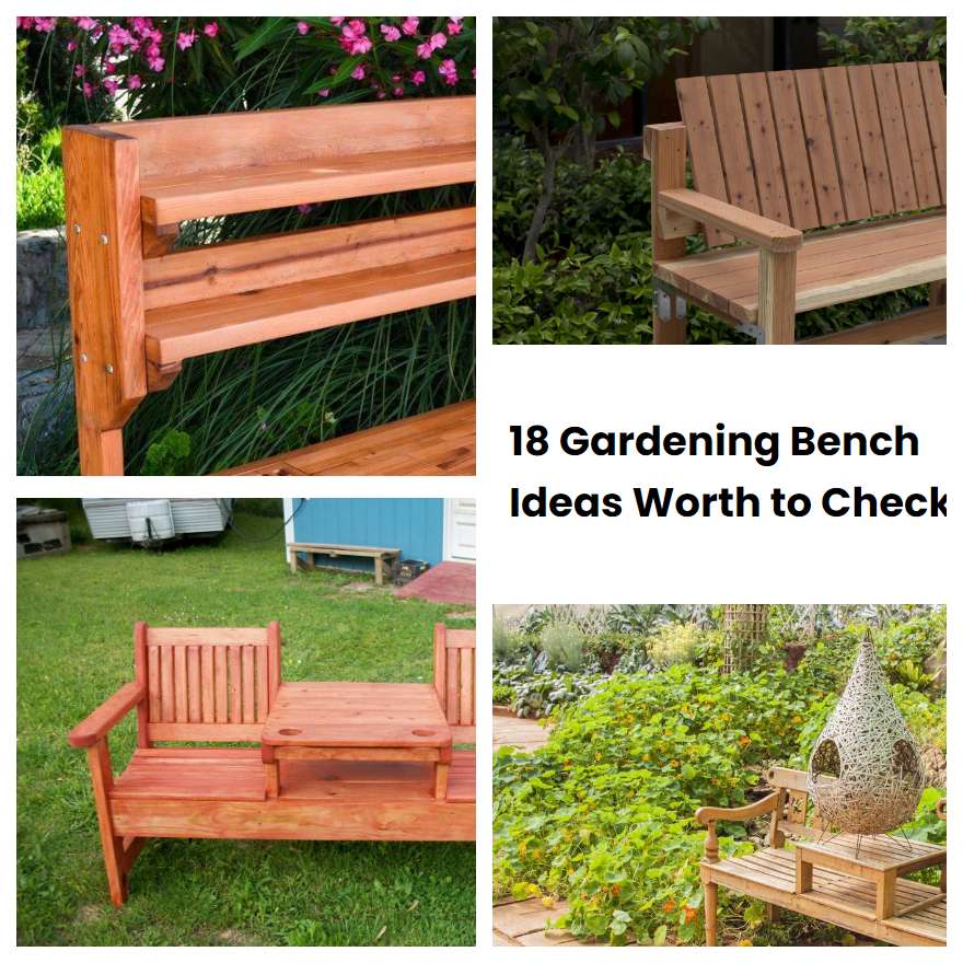 18 Gardening Bench Ideas Worth To Check SharonSable