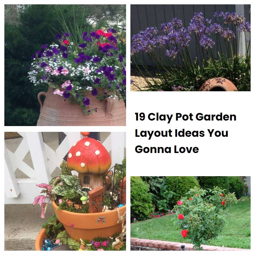 19 Clay Pot Garden Layout Ideas You Gonna Love SharonSable