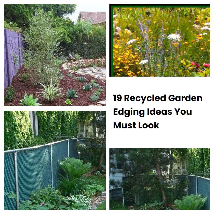 Recycled Garden Edging Ideas You Must Look Sharonsable