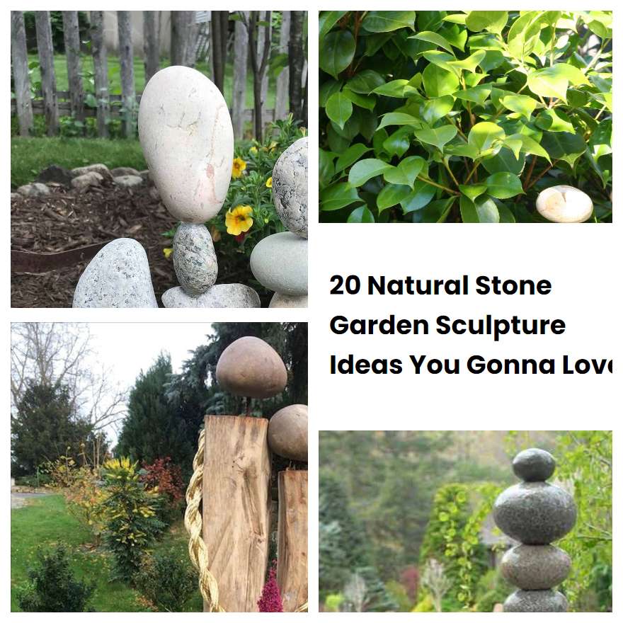 20 Natural Stone Garden Sculpture Ideas You Gonna Love SharonSable