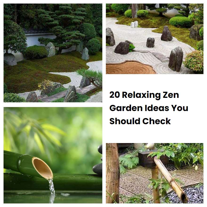 Relaxing Zen Garden Ideas You Should Check Sharonsable