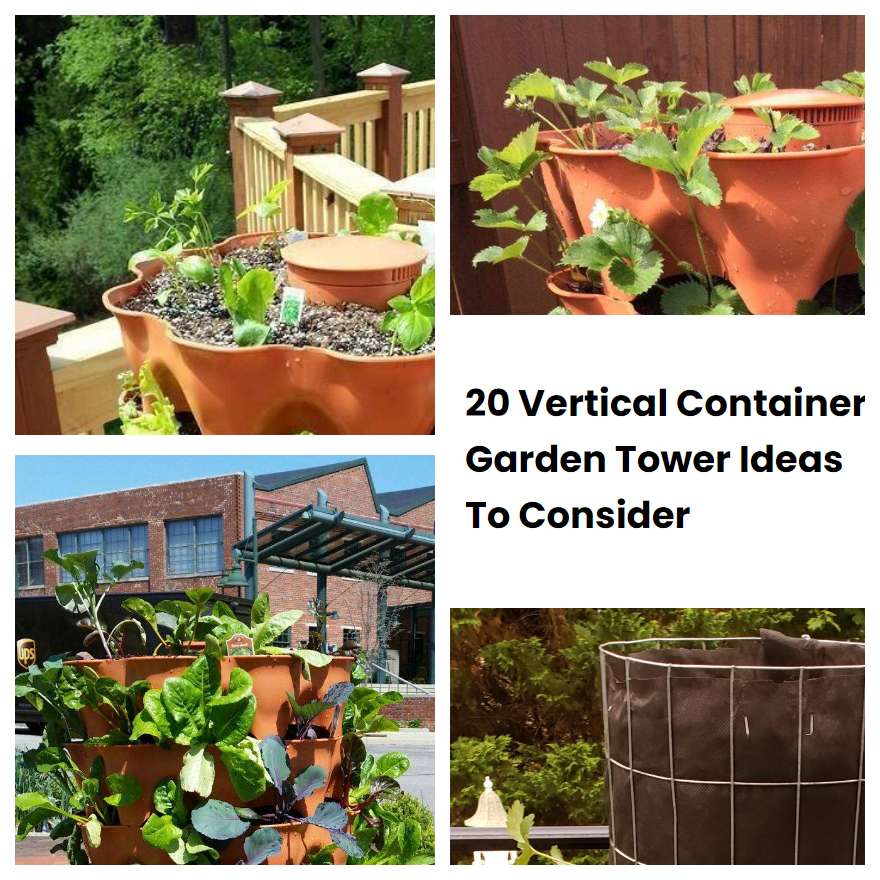 Vertical Container Garden Tower Ideas To Consider Sharonsable