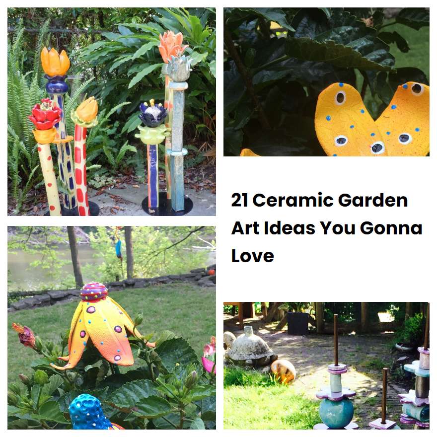 21 Ceramic Garden Art Ideas You Gonna Love SharonSable