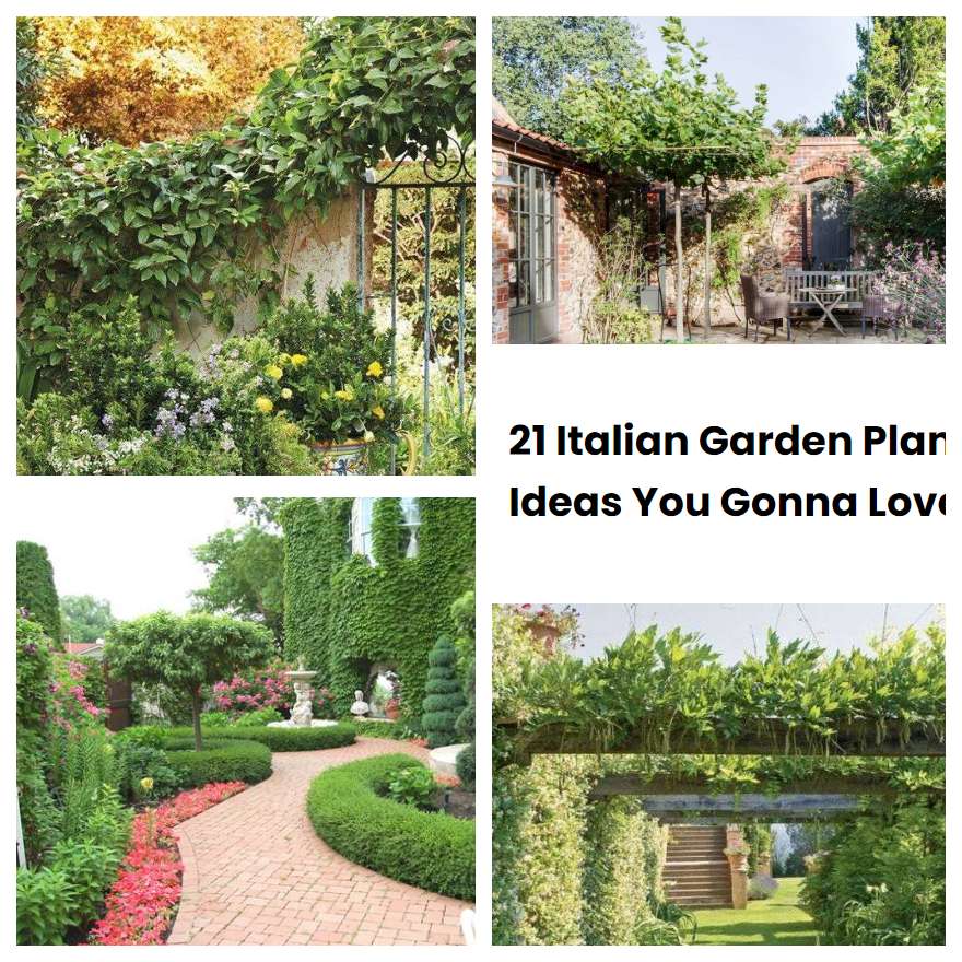 21 Italian Garden Plan Ideas You Gonna Love SharonSable