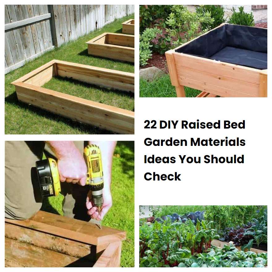 22 DIY Raised Bed Garden Materials Ideas You Should Check SharonSable