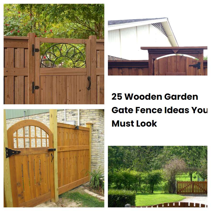 Wooden Garden Gate Fence Ideas You Must Look Sharonsable