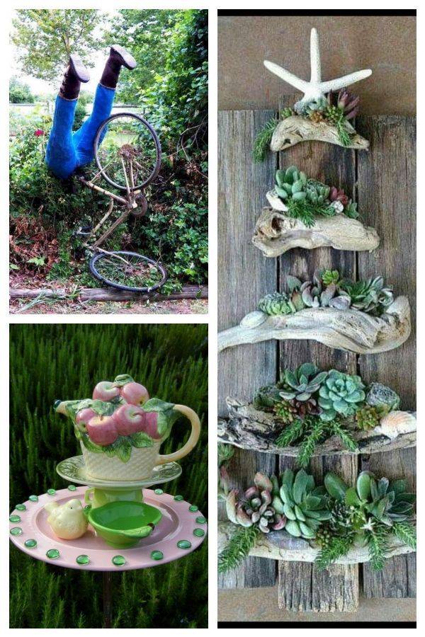 17 Junk Garden Ideas You Should Look | SharonSable