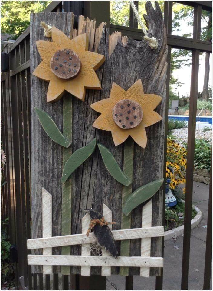 23 Rustic Wood Garden Decor Ideas You Must Look | SharonSable