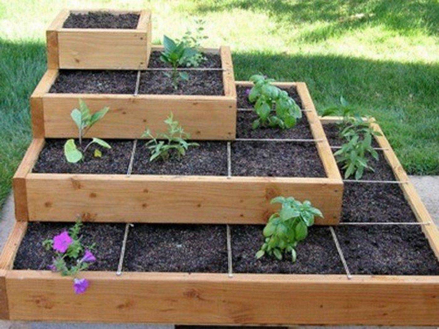 22 Tiered Raised Garden Beds Ideas For This Year | SharonSable