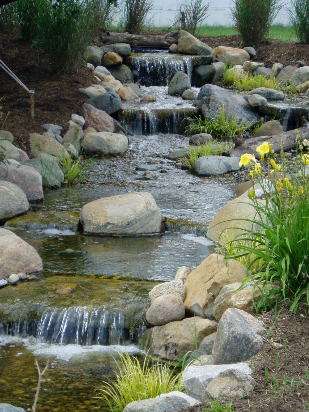 23 Small Water Garden Stream Ideas To Consider | SharonSable