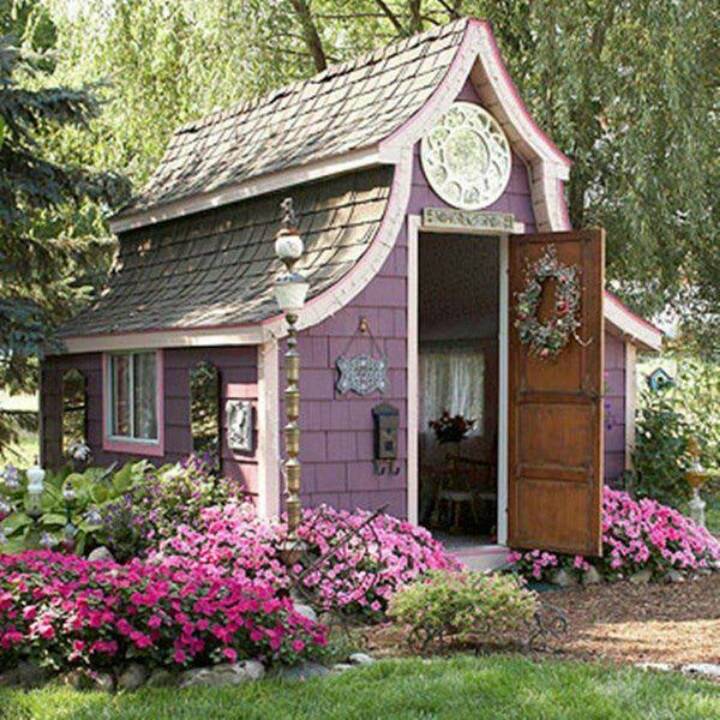 24 Quaint Garden Sheds Ideas You Must Look | SharonSable