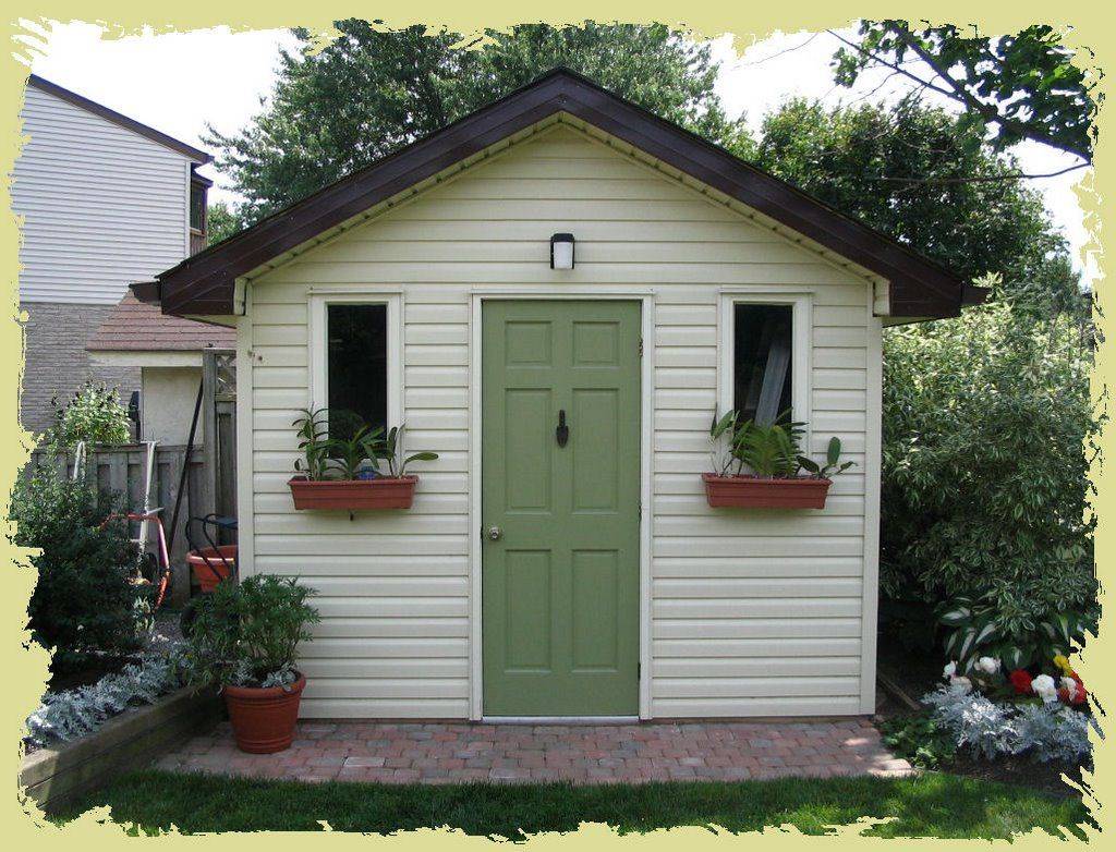 22 Garden Shed Paint Colors Ideas To Try This Year | SharonSable