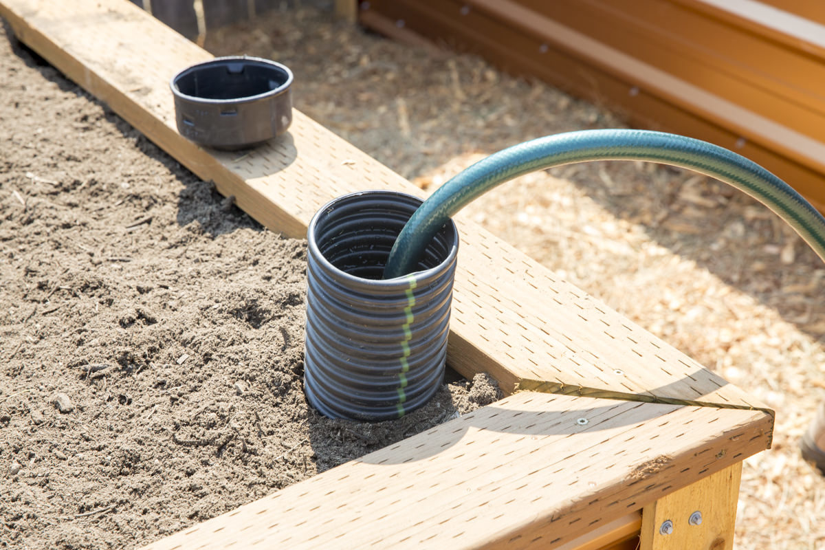 Raised Vegetable Beds Drainage Ecchi Garden Plant