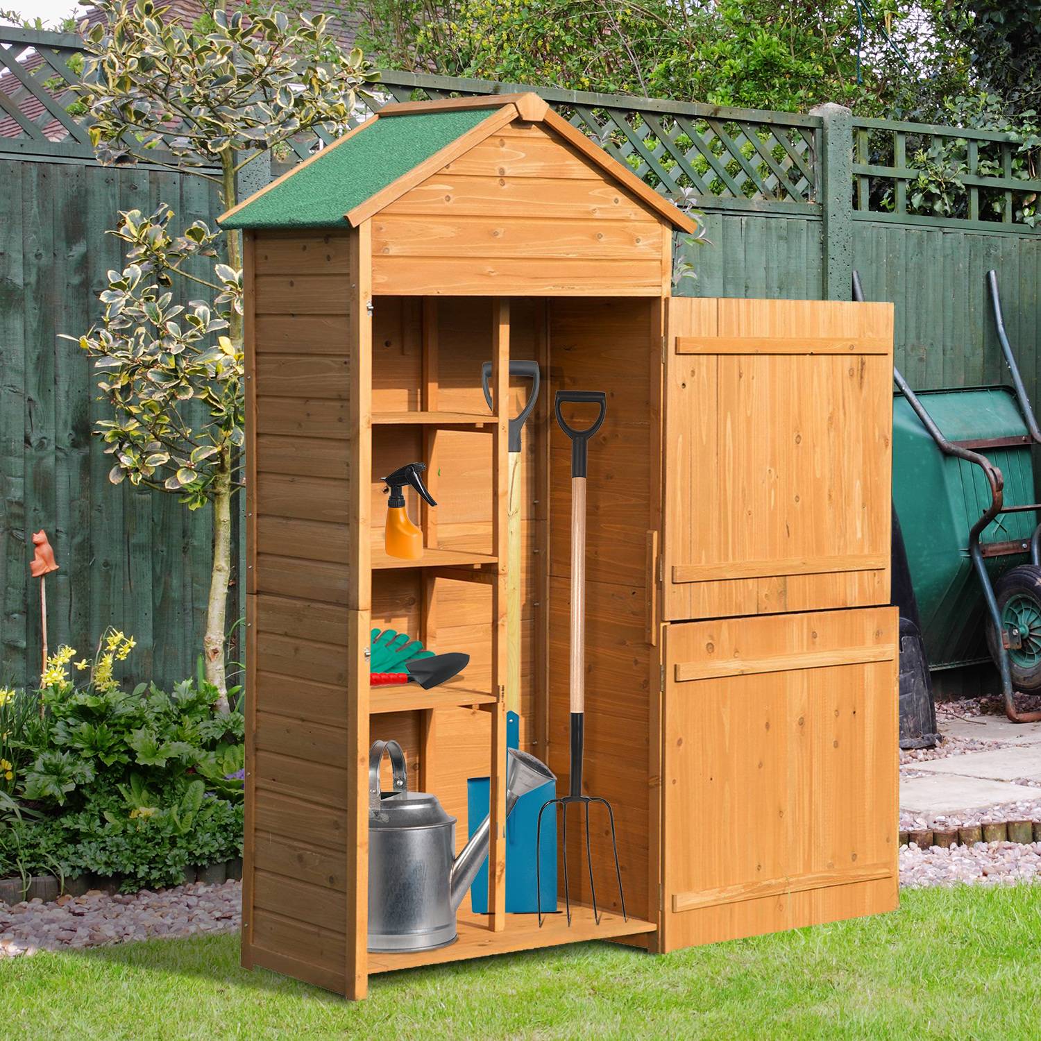 22 Wooden Garden Storage Sheds Ideas To Consider | SharonSable