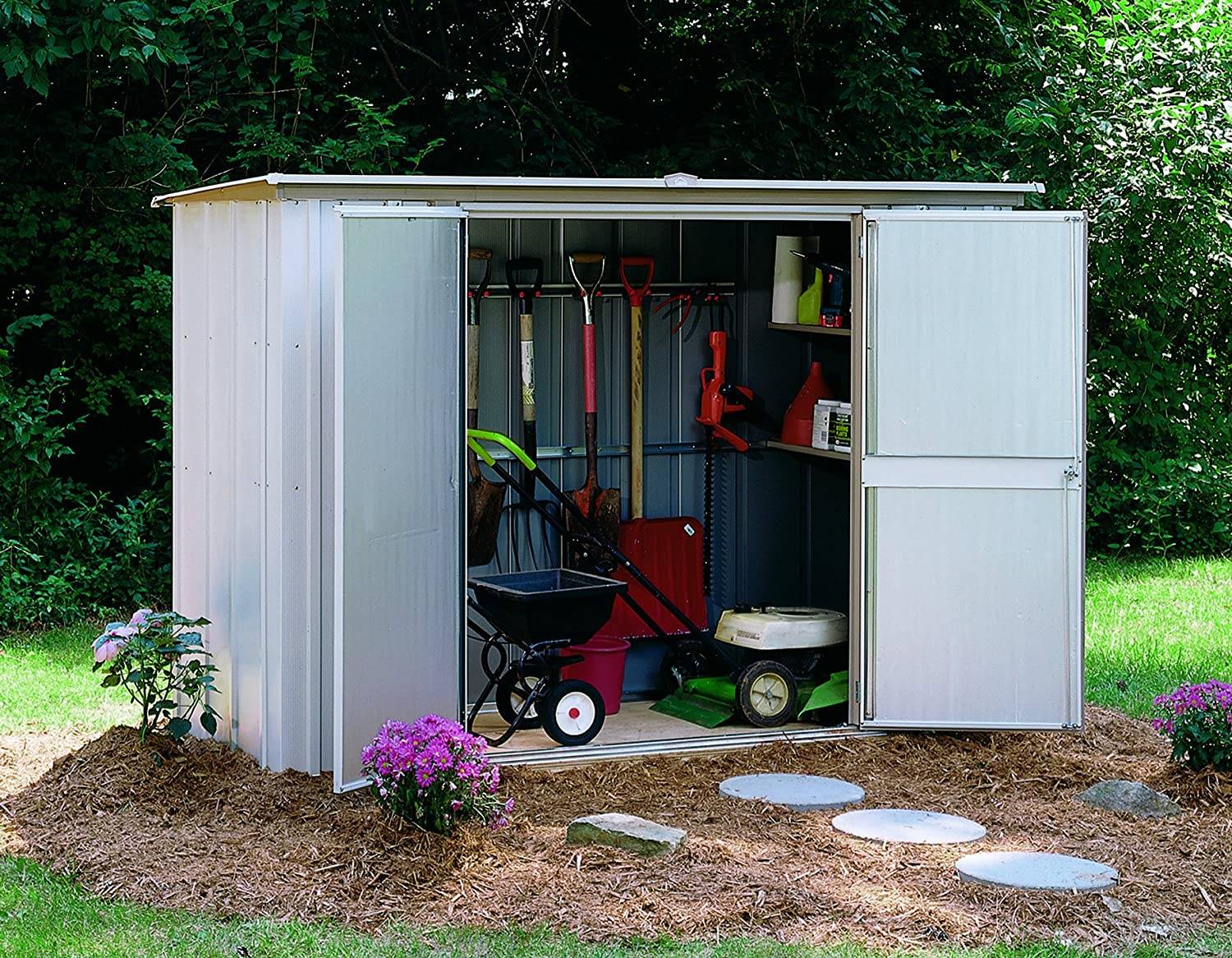 22 Metal Garden Tool Shed Ideas You Should Check | SharonSable