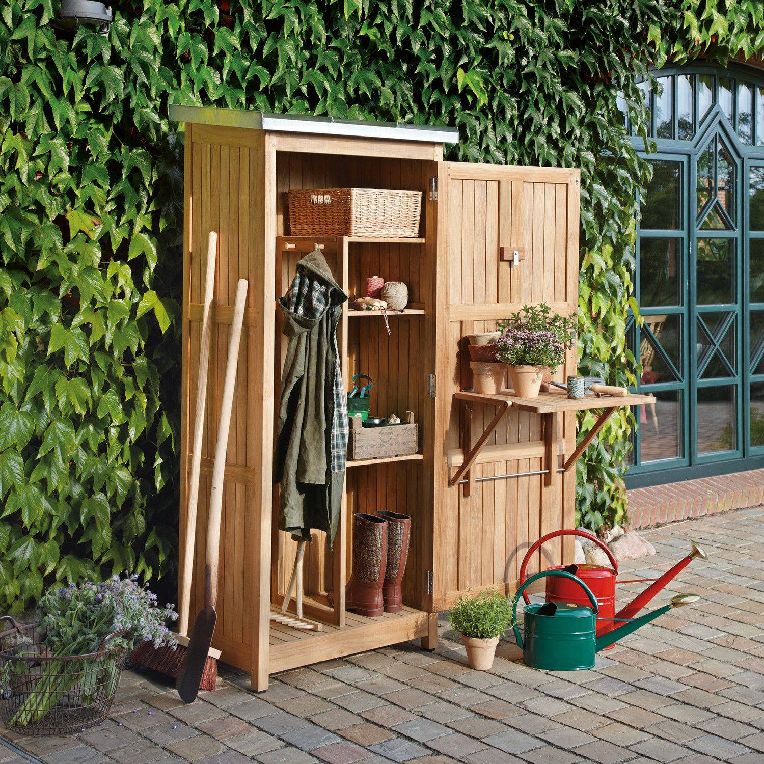 15 Teak Garden Storage Cabinet Ideas You Cannot Miss | SharonSable