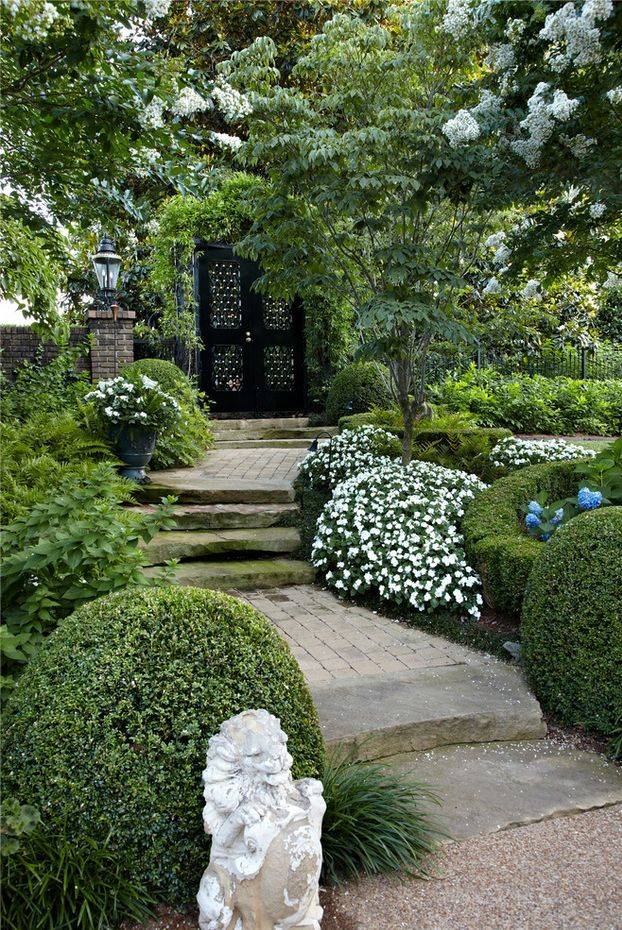 Landscape Design White Gardens