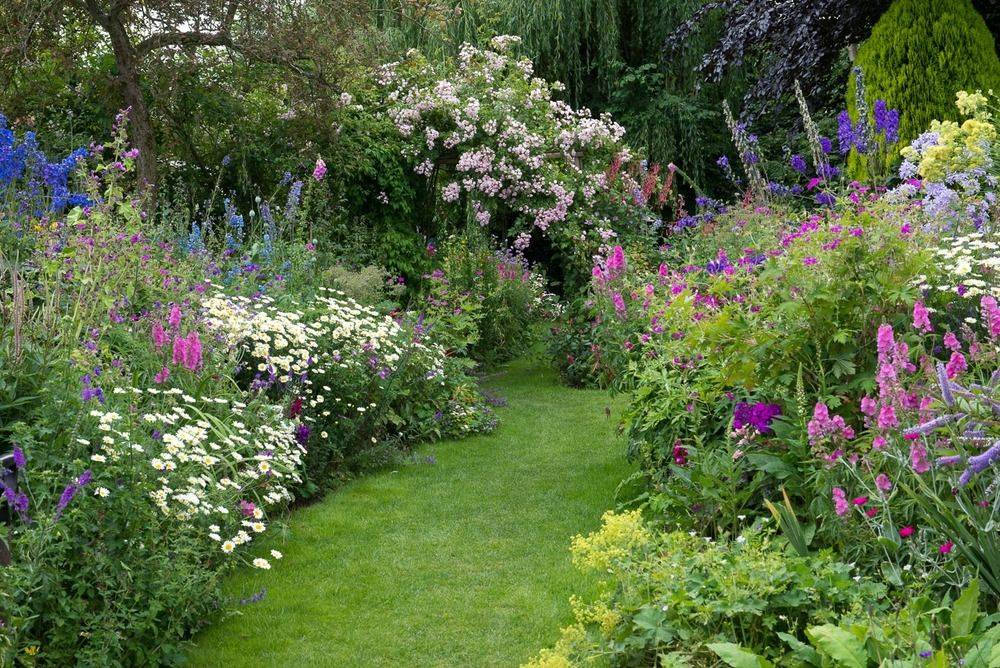 22 Cottage Garden Border Design Plan Ideas Worth to Check SharonSable