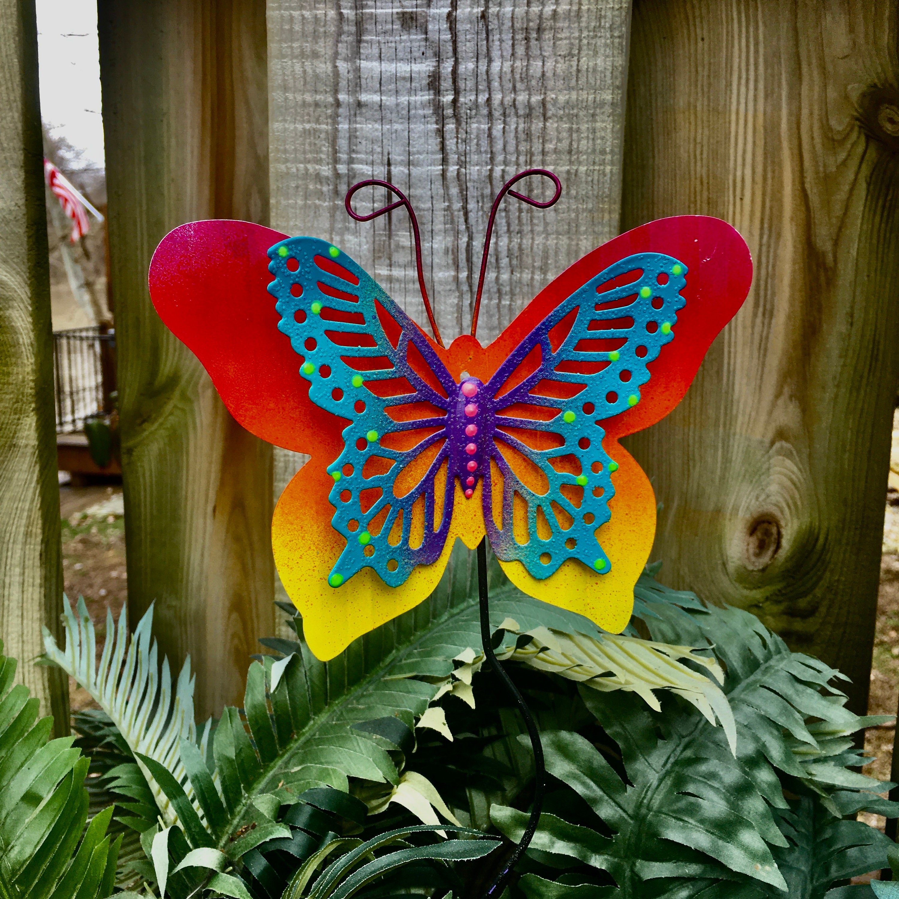 17 Metal Butterfly Garden Ornaments Ideas For This Year SharonSable