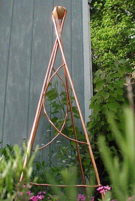 19 Copper Wire Garden Art Ideas To Consider | SharonSable