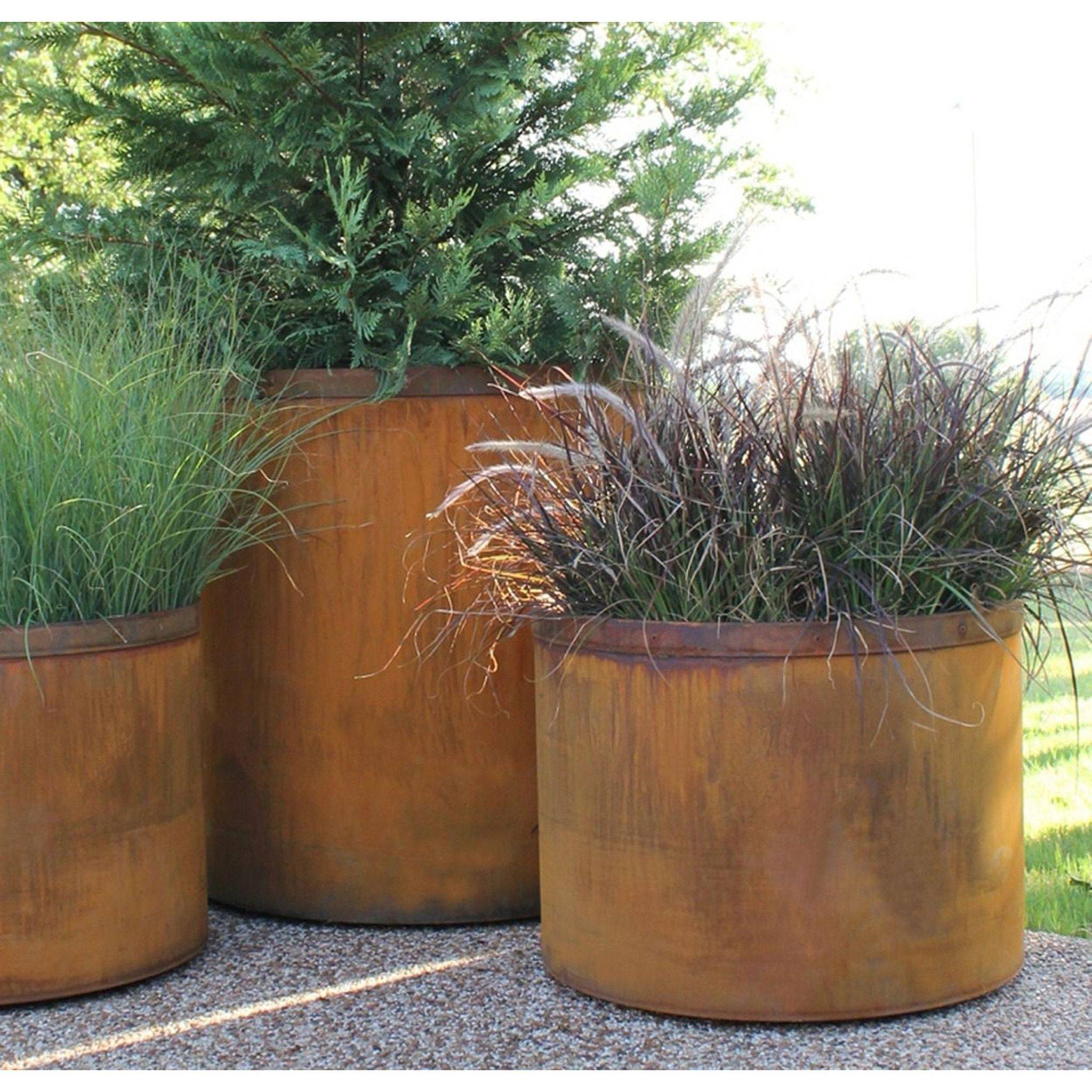 26 Galvanized Garden Planters Ideas For This Year | SharonSable