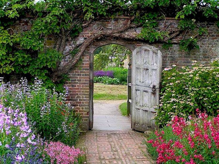 A Beautiful Garden Entrance