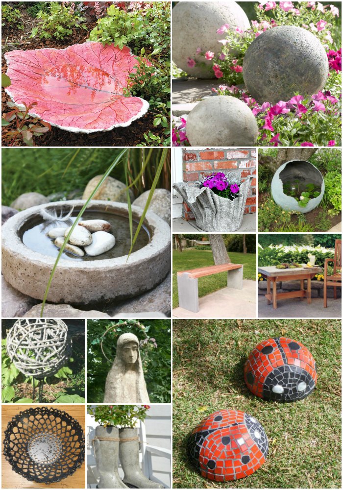 DIY Concrete Garden Rocks - Mama Dares to DIY