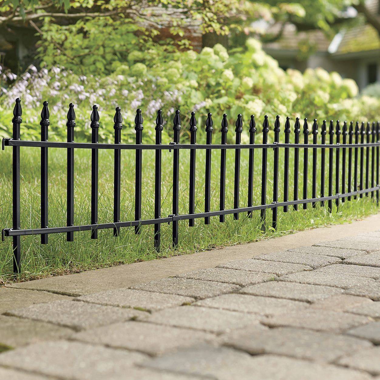 22 Metal Garden Fencing Ideas You Gonna Love SharonSable