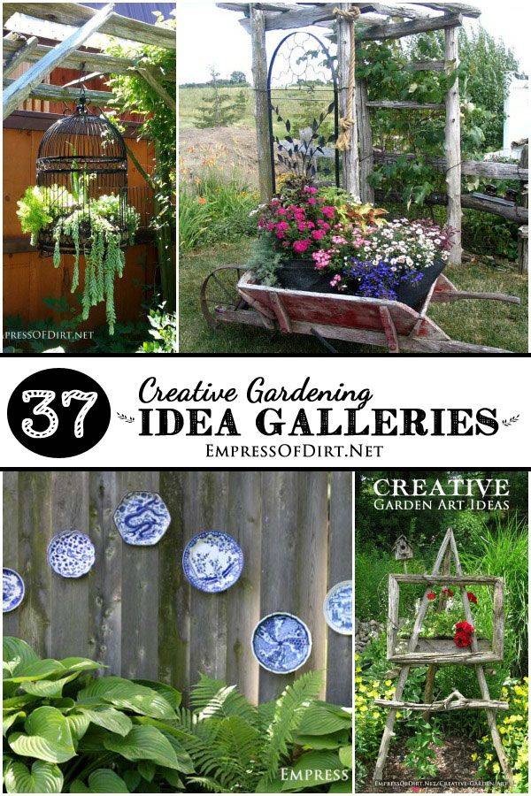 23 Empress of Dirt Garden Art Ideas To Consider | SharonSable