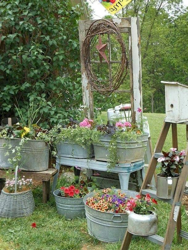 22 Galvanized Containers for Gardening Ideas You Should Check | SharonSable