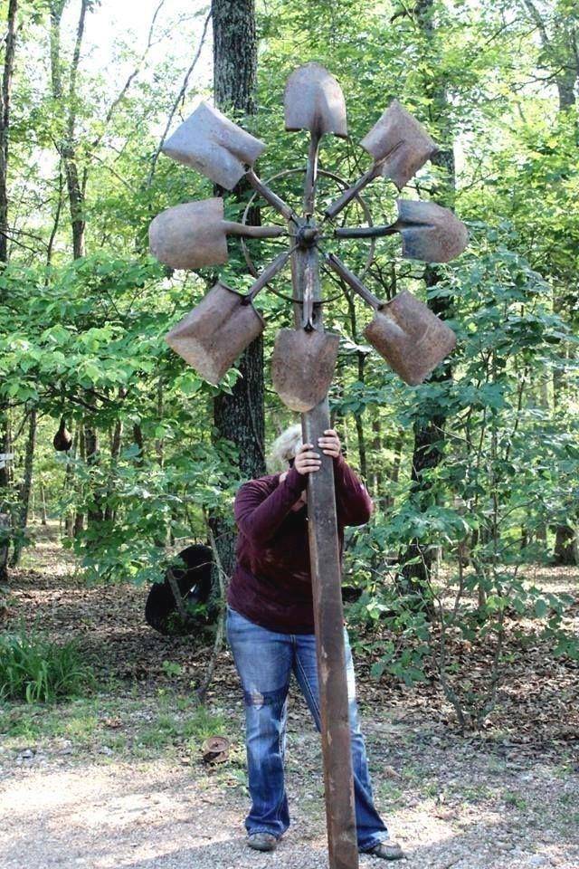 Salvage Garden Art