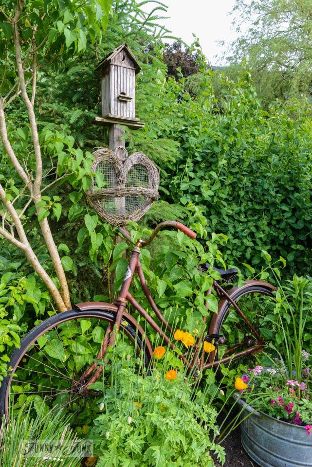 Wrought Iron Metal Garden Art