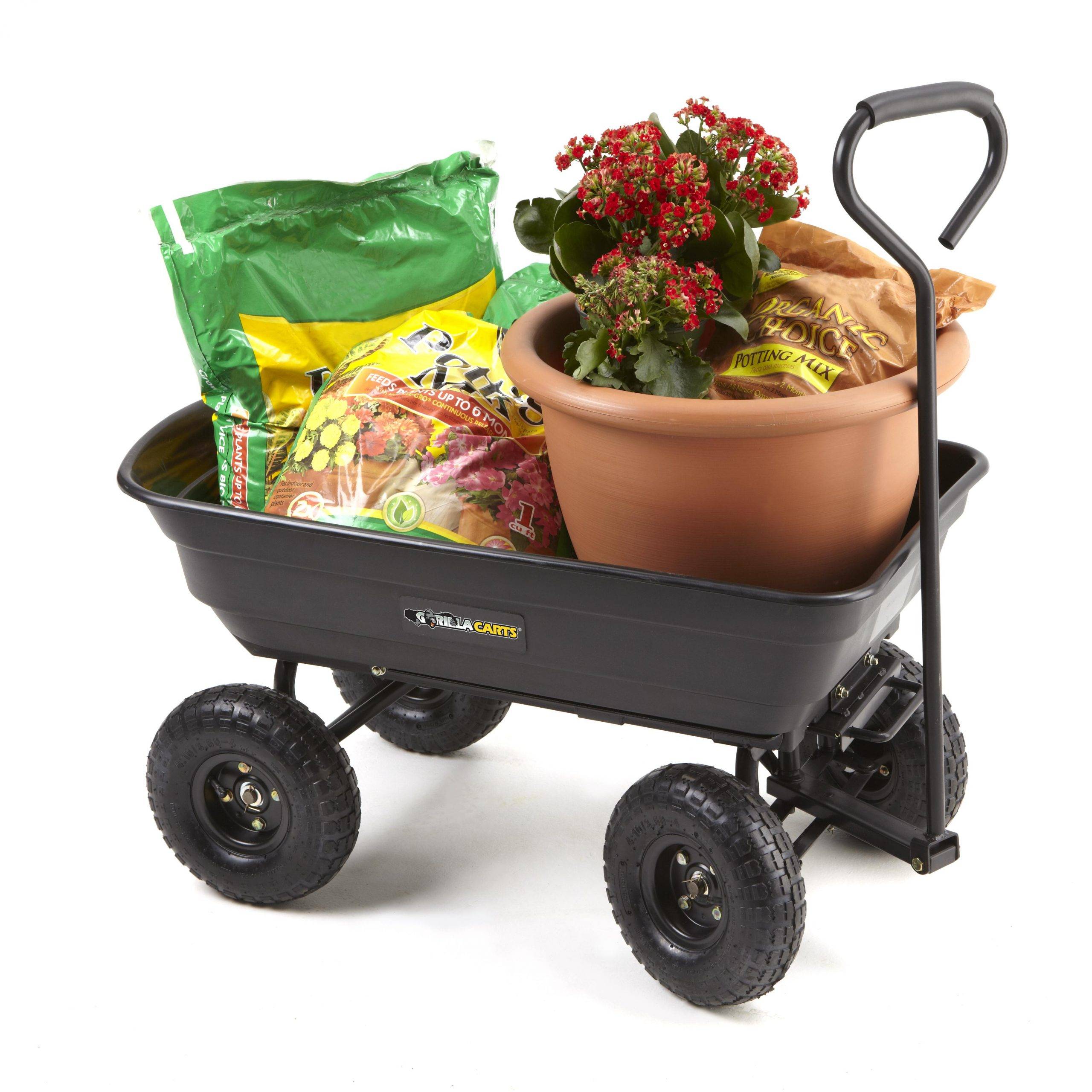 24 Garden Cart Ideas You Cannot Miss | SharonSable