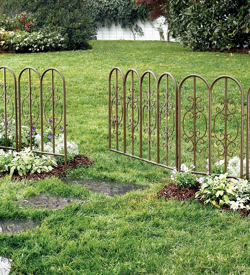 21 Iron Garden Fence Ideas To Consider | SharonSable