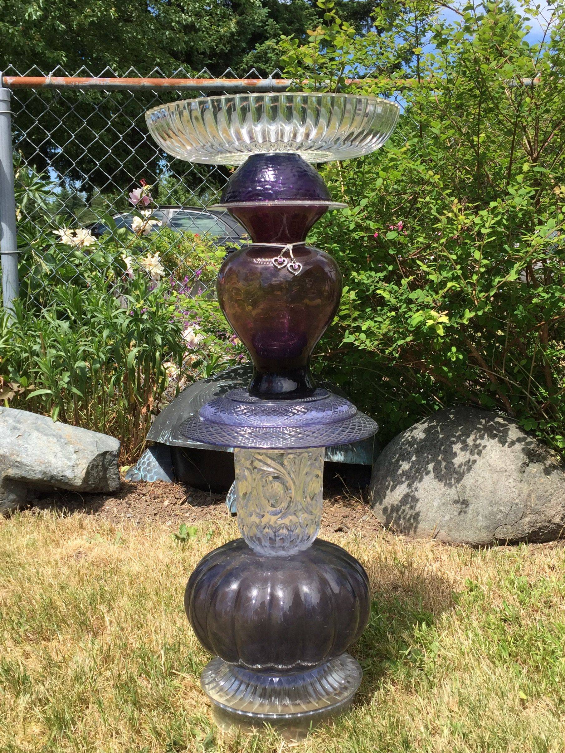 21 Bird Bath Garden Art Ideas For This Year | SharonSable