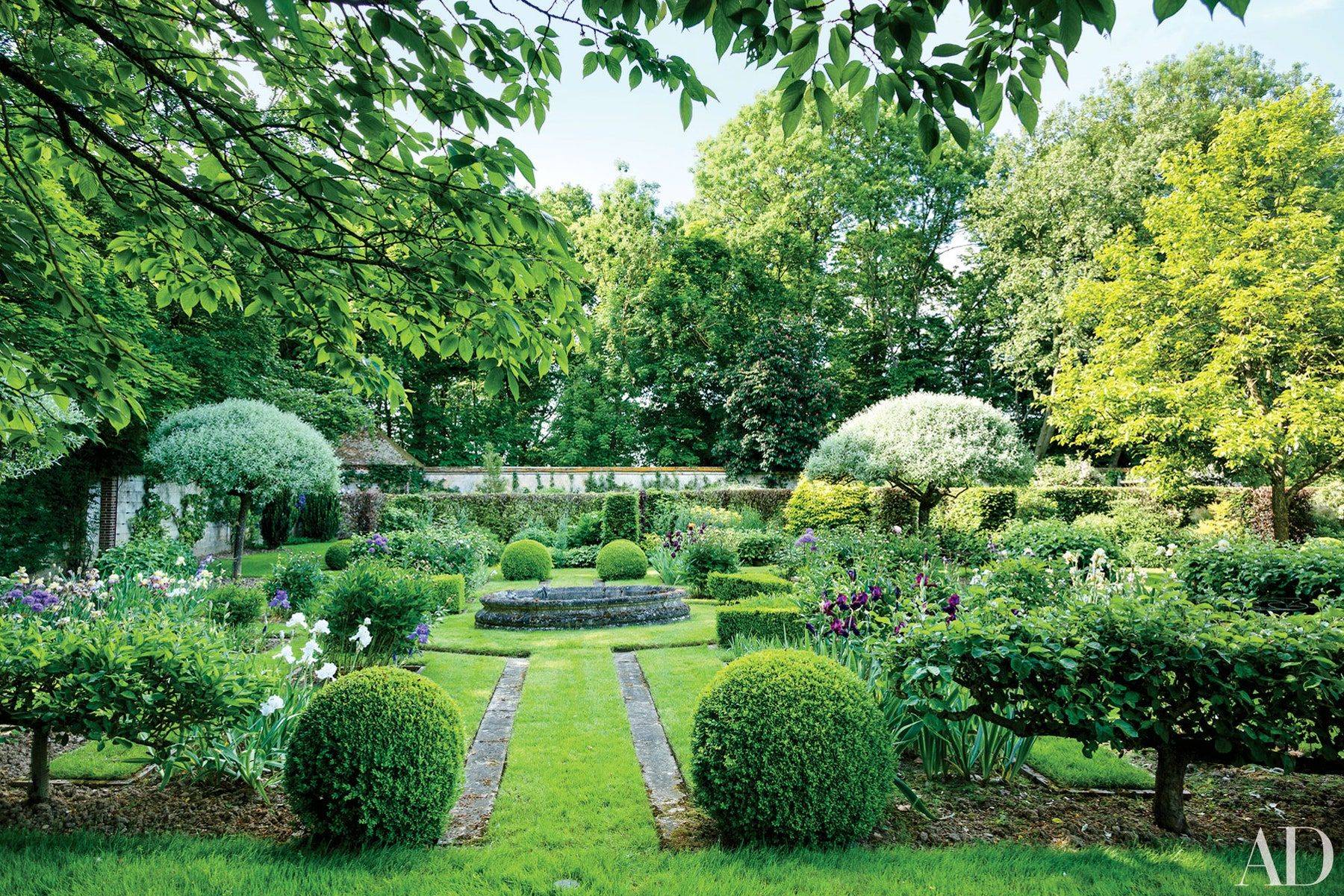 French Country Garden Decorating Photograph