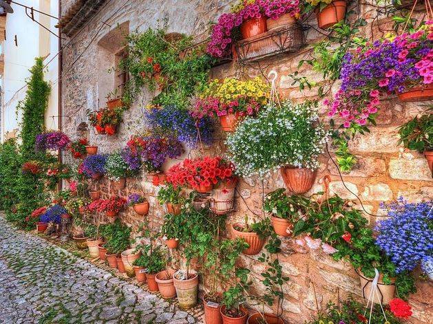 Wonderful Italian Garden Design Decorating Ideas Page