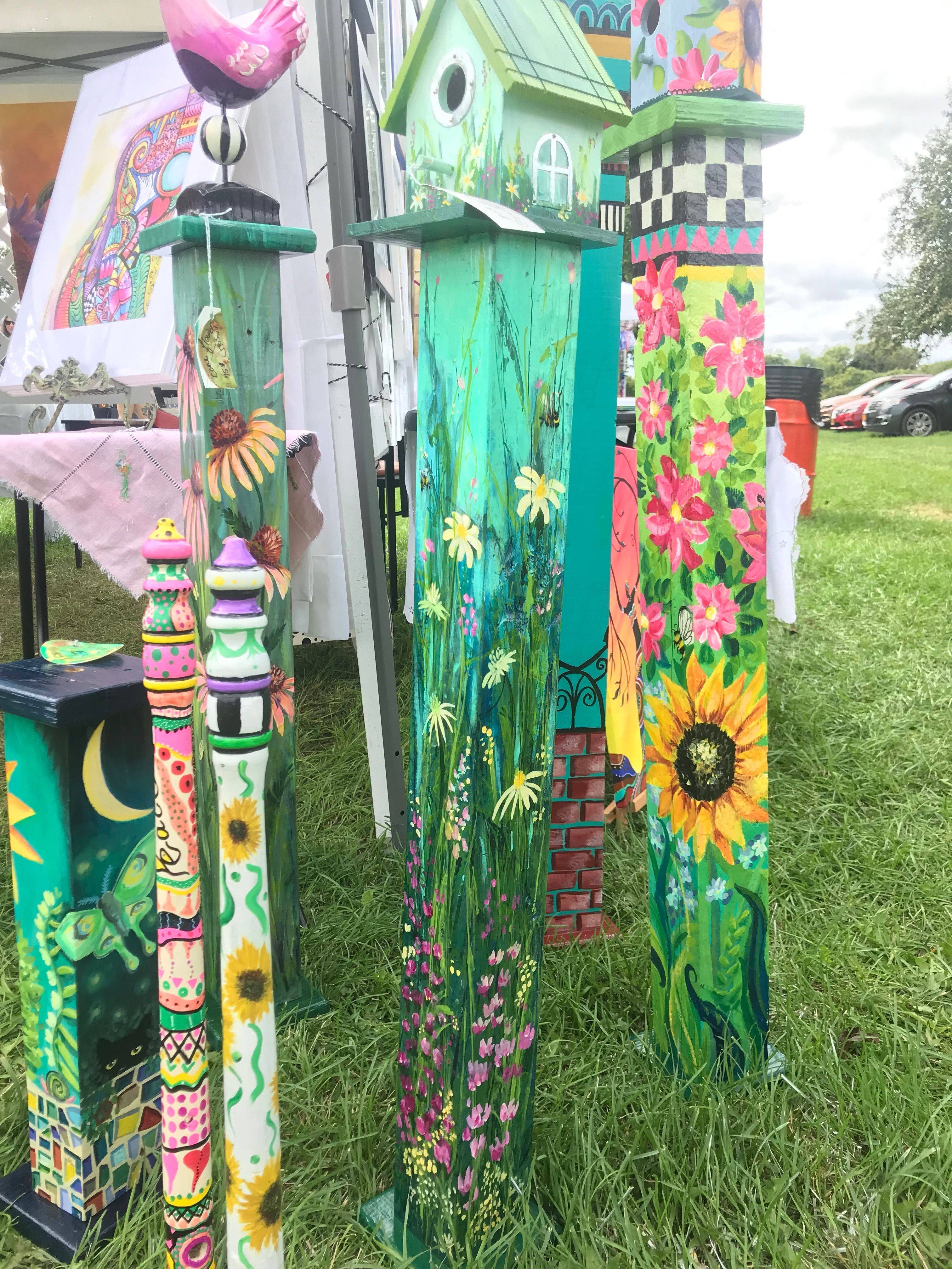 20 Art Poles for Garden Ideas To Try This Year | SharonSable