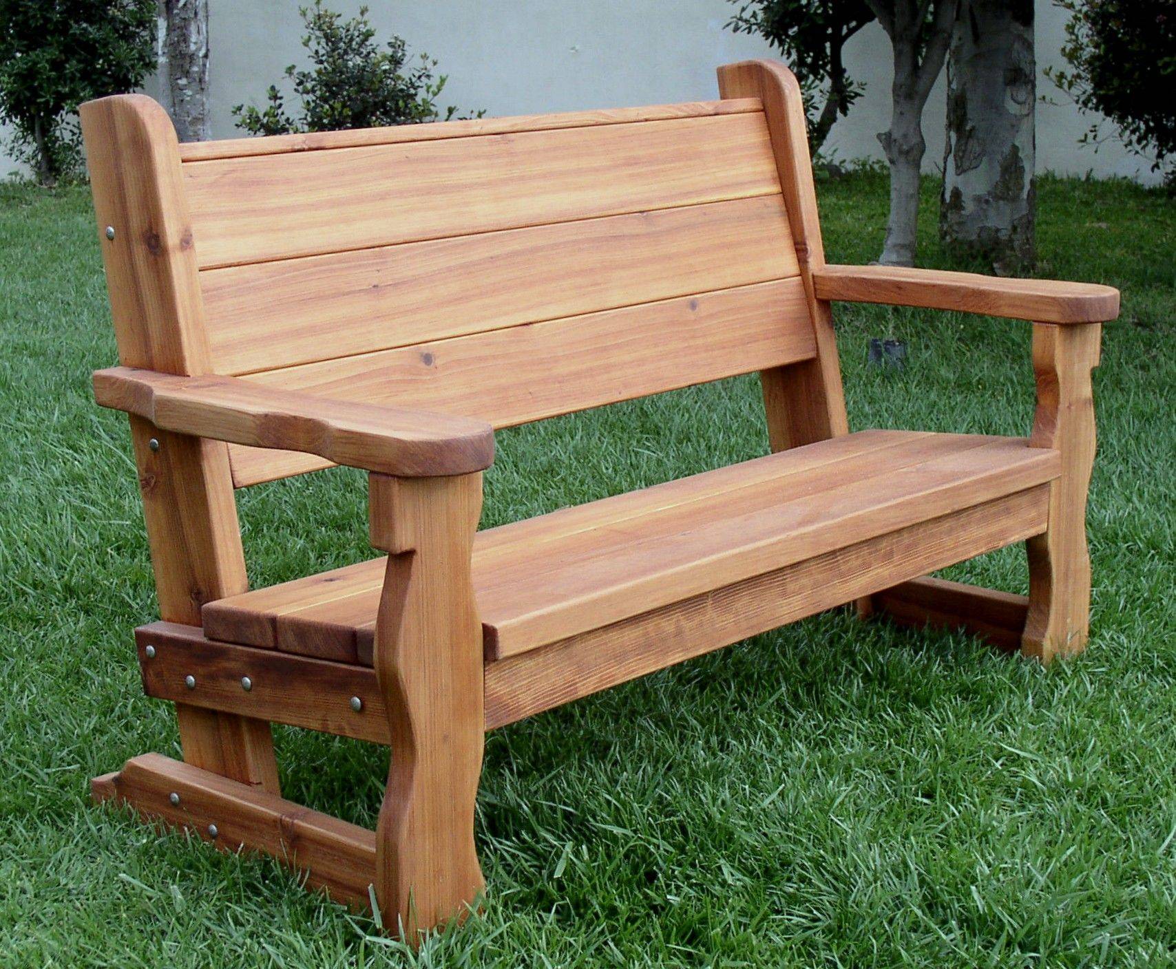 24 Rustic Garden Benches Wood Ideas To Try This Year | SharonSable